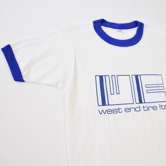 Vintage Tire Shop Ringer T-shirt - Picture 2 of 6